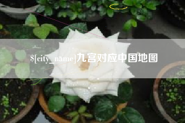 扬中九宫对应中国地图