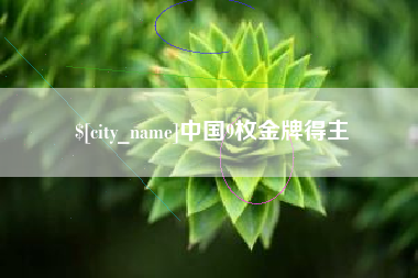 扬中中国9枚金牌得主
