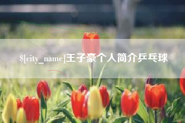 扬中王子豪个人简介乒乓球