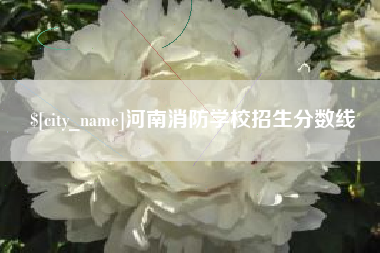 扬中河南消防学校招生分数线