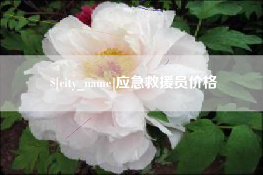 扬中应急救援员价格