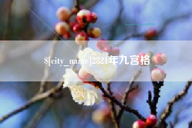扬中2821年九宫格
