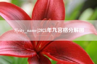 扬中2021年九宫格分解图