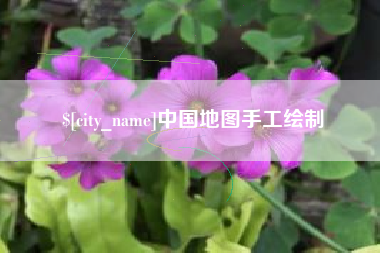 扬中中国地图手工绘制