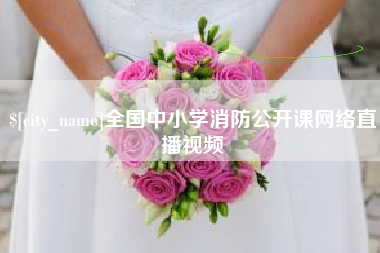 扬中全国中小学消防公开课网络直播视频