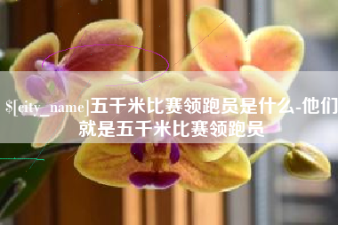 扬中五千米比赛领跑员是什么-他们就是五千米比赛领跑员