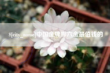 扬中中国金牌哪六金最值钱的