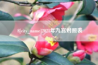 扬中2021年九宫对照表
