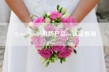 扬中消防产品ccc认证查询