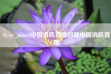 扬中中国消防直播回放中国消防直播