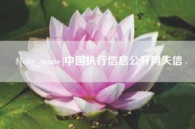 扬中中国执行信息公开网失信